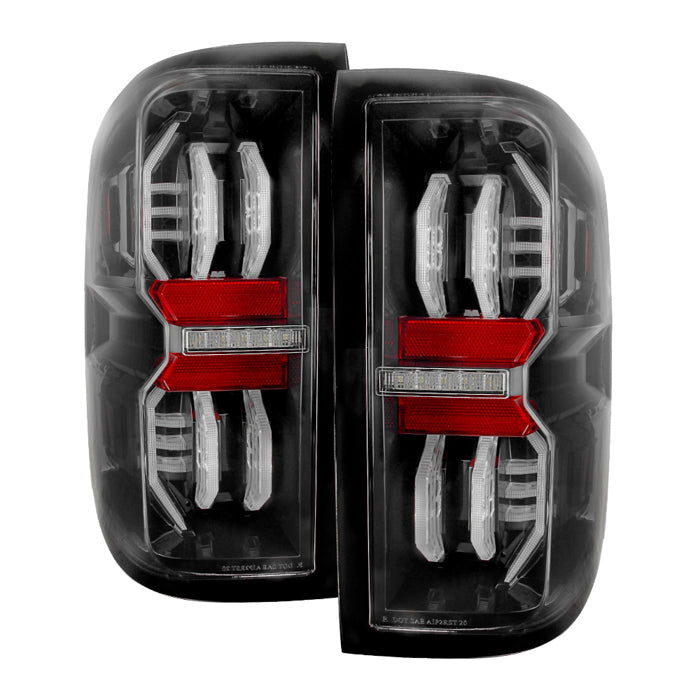 ( Akkon ) Chevy Silverado 2014-2018 LED Tail Lights - Black