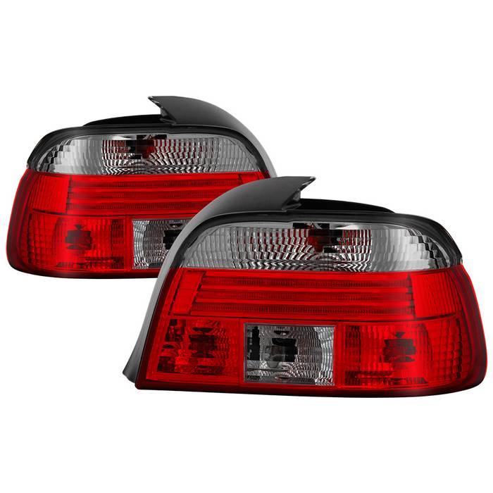 ( xTune ) BMW E39 5-Series 97-00 Tail Light - Red Smoke