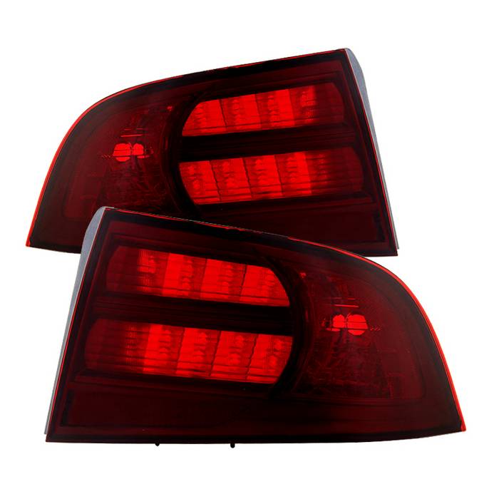 ( Akkon ) Acura TL 04-08 OEM Style Tail Lights - Red Smoked