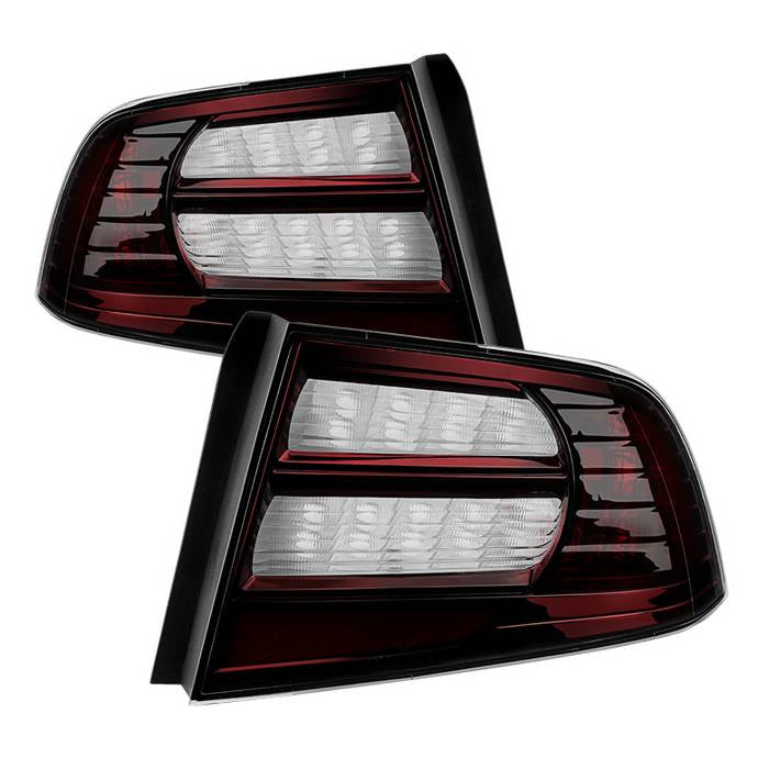 ( Akkon ) Acura TL 04-08 OEM Style Tail Lights - Red Smoked