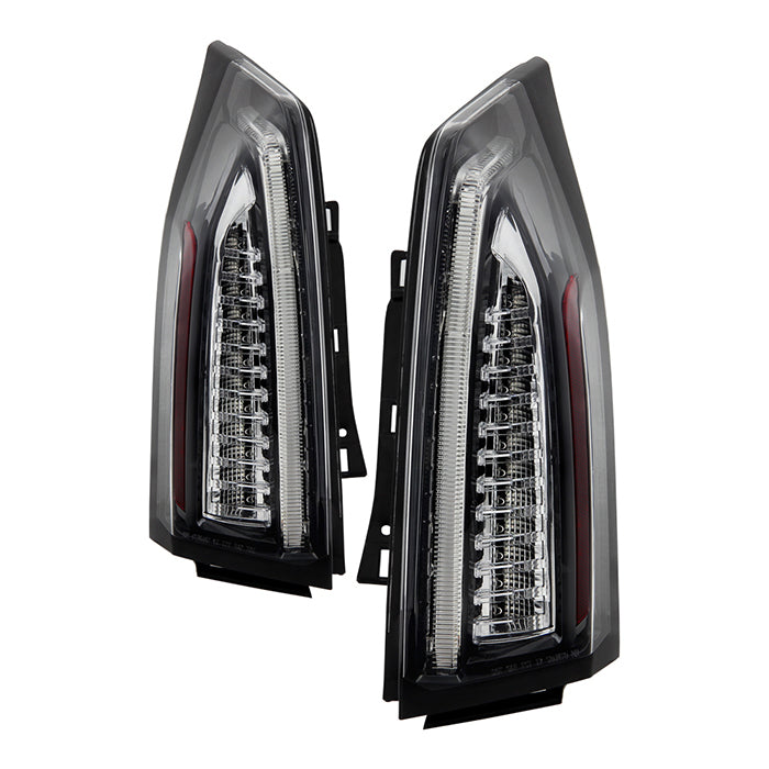 ( DOT ) Cadillac ATS 13-16 OE Style LED Tail Light - Black