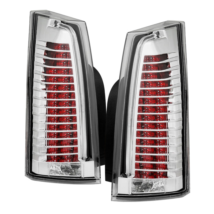( POE ) Cadillac CTS 08-13 Full LED Clear Black Housing Tail Light - OE Black Clear SET