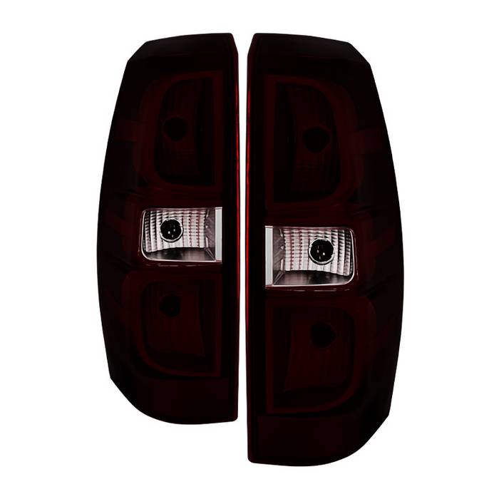 ( xTune ) Chevy Avalanche 07-13 OE Style Tail Lights - Red Smoked