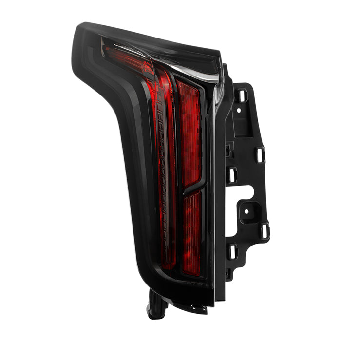 ( POE ) Cadillac XT6 20-23 (Fit Sport Model) Clear Len Black Housing Full LED Tail Light - OE Outer Left