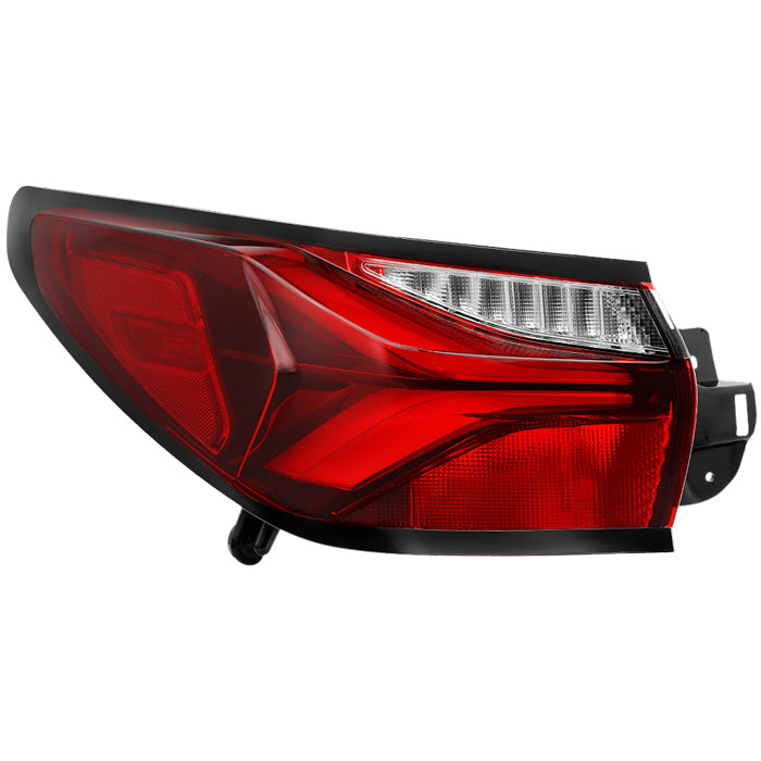 ( POE ) Chevy Blazer 19-22 Red / Clear LED Tail Light - OE Outer Left