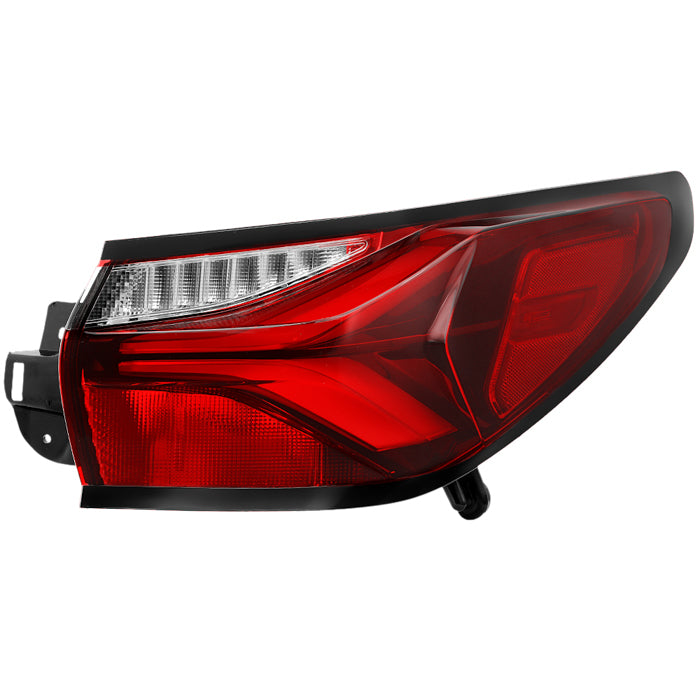 ( POE ) Chevy Blazer 19-22 Red / Clear LED Tail Light - OE Outer Right