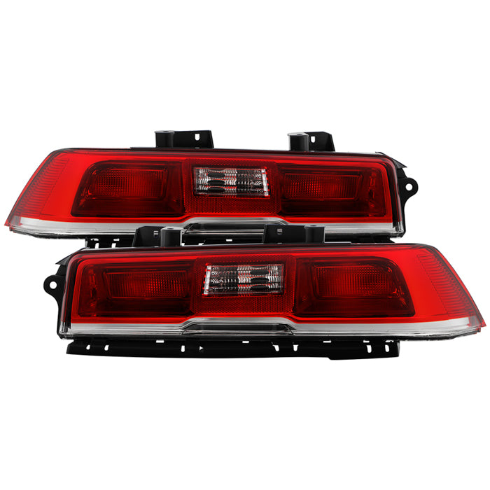 ( OE ) Chevy Camaro 14-15 ( Do not fit Model With Auto Leveling System Headlight and RS Package ) Tail lights -OEM Left and Right