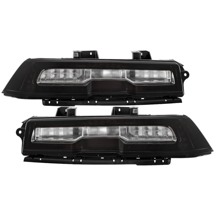 ( POE ) Chevy Camaro 14-15 OE Plus (Fit on Halogen Model) Full LED Tail Light - Smoke Clear