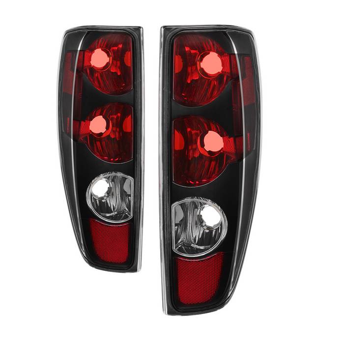 ( Akkon ) Chevy Colorado 04-12 / GMC Canyon 04-12 Euro Style Tail Lights - Black