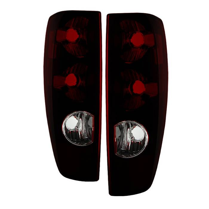 ( Akkon ) Chevy/GMC Colorado/Canyon 04-12 / Isuzu i-280 i-350 2006 / Isuzu i-290 i-370 07-08 / Tail Lights - OEM Style Tail Lights -Red Smoked