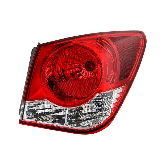 ( POE ) Chevy Cruze 11-15 Passenger Side Tail Light - Signal-7440A(Included) ; Reverse-921(Included) ; Brake-P21(Included) - OEM Outer Right