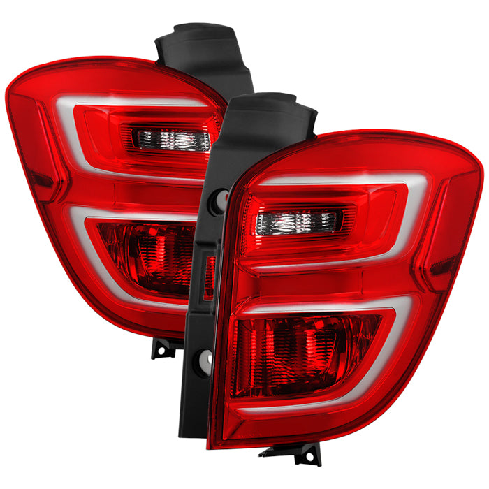 ( POE ) Chevy Equinox 16-17 Halogen Type w/Wiring Tail Light - OE Red/Clear SET