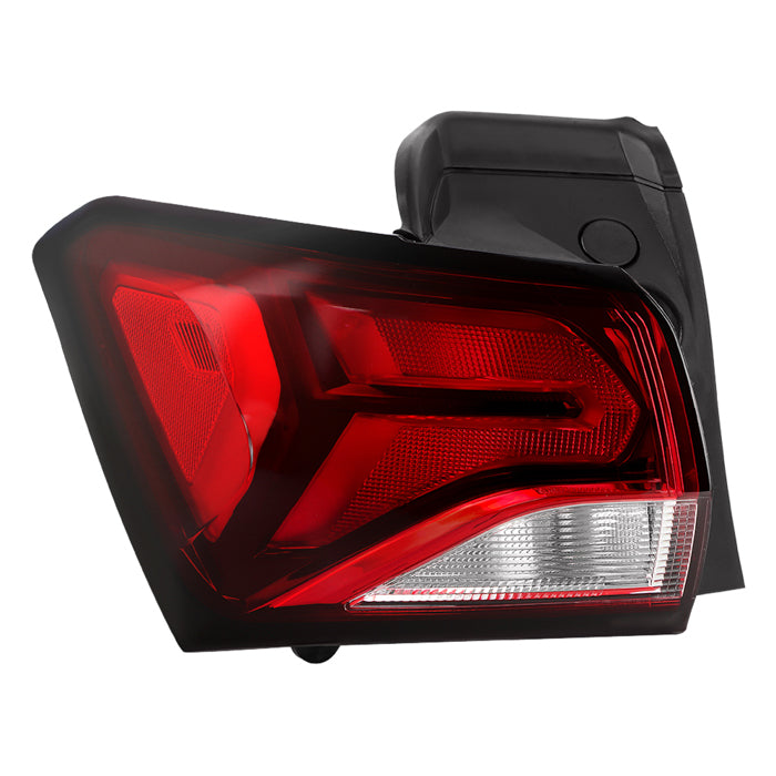 ( POE ) Chevy Equinox 22-24 Halogen Type Red/Clear Tail Light (Brake/Signal Bulb 7443) - OE Outer Left