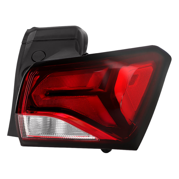 ( POE ) Chevy Equinox 22-24 Halogen Type Red/Clear Tail Light (Brake/Signal Bulb 7443) - OE Outer Right