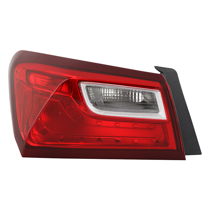 ( POE ) Chevy Malibu 16-18 Driver Side Tail Light - Brake-2815(Included) ; Side-W5W(Included) - OE Outer Left