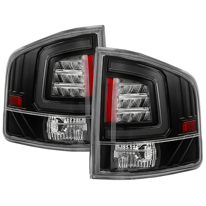 ( Akkon ) Chevy S10 94-04 / GMC Sonoma 94-04 / Isuzu Hombre 96-00 Led Light Bar Tail Light - Black