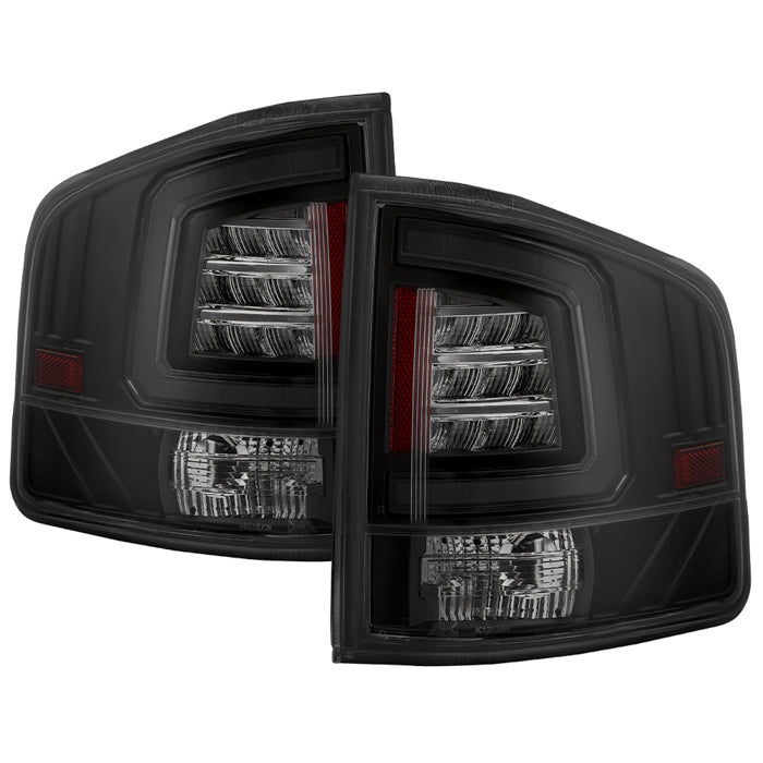 ( Akkon ) Chevy S10 94-04 / GMC Sonoma 94-04 / Isuzu Hombre 96-00 Led Light Bar Tail Light - Black
