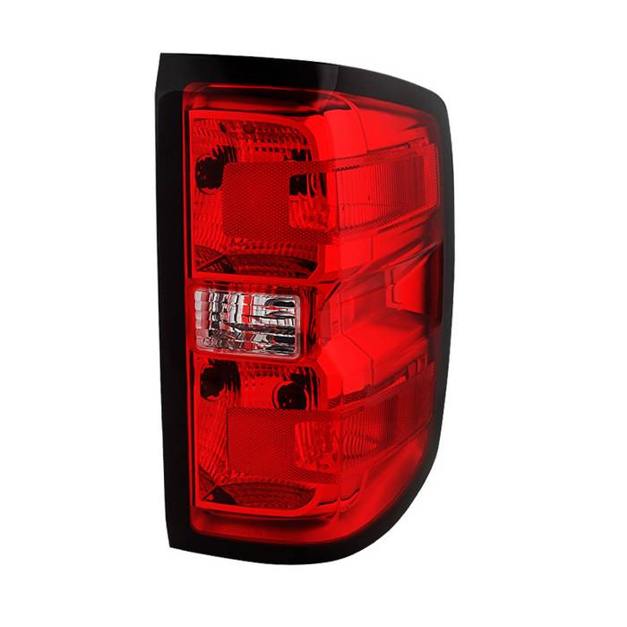 (POE) 14–18 Chevy Silverado 1500/15–19 Silverado 2500HD/3500HD/15–19 GMC Sierra 3500HD Dually(non-LED only; excludes 2016 LTZ/Z71/High Country w/ factory LEDs) Tail Lights - Signal-7443(Included) ; Reverse-921(Included) ; Brake-7443(Included) - OEM Right
