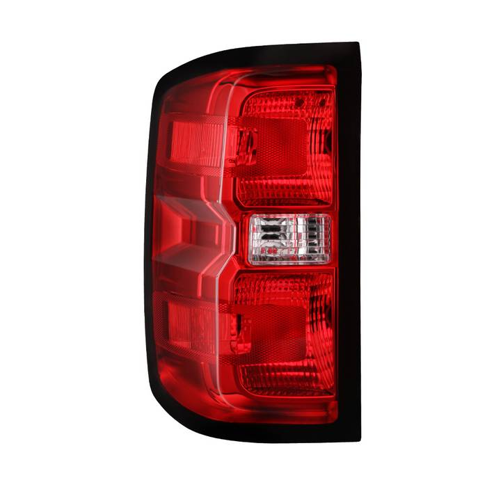 ( POE ) 16-18 Silverado 1500 (excl. factory LED), 16-19 Silverado 2500HD/3500HD DRW (not SRW), 16-19 Sierra 2500HD/3500HD DRW only / Driver Side Tail lights -Signal-7444LL(Not Included) ; Reverse-921(Not Included) ; Brake-7444LL(Not Included) - OEM Left