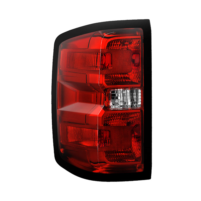 ( POE ) Chevy Silverado 1500 14-18 / 2500HD/3500HD 15-19 / 2015-2019 GMC SIERRA 3500 HD dually models only (bulb type only)(won't work w/ factory LED type) (Will not fit 2016 LTZ Z71 High Country Trims With Factory LED Tail Lights) Tail Lights - OE Left