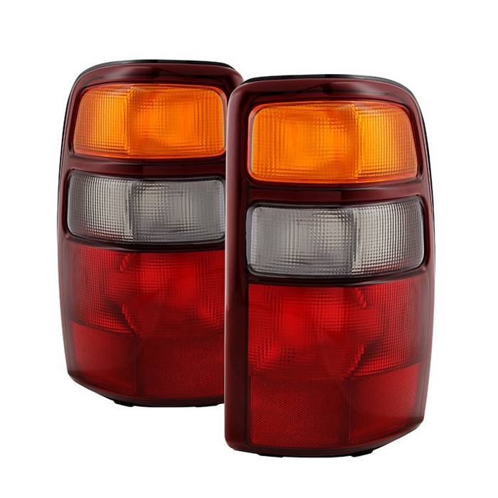 ( Akkon ) Chevy Suburban Tahoe 00-03(excluding 00 Tahoe V8 5.7L ) (also fit 04-06) / GMC Yukon 00-03 (also fit 04-06 ) (excluding 00 Yukon V8 5.7L)Tail Lights Without Black Rim - OEM