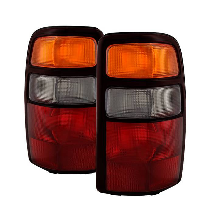 ( Akkon ) Chevy Suburban Tahoe 04-06 (also fit 00-03 ) / GMC Yukon all Models 04-06 ( also fit 00-03 ) Tail Lights Without Black Rim-OEM