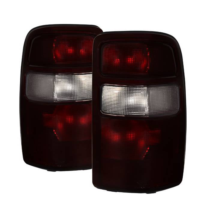 ( Akkon ) Chevy Suburban Tahoe 00-06 (excluding 00 Tahoe V8 5.7L ) / GMC Yukon 00-06 (excluding 00 Yukon V8 5.7L)OEM Style Tail Lights  - Red Smoked