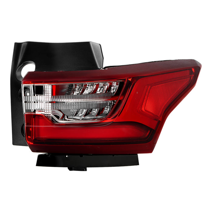 ( POE ) Chevy Traverse 18-21 Red/Clear Full LED Tail Light - OE Outer Right