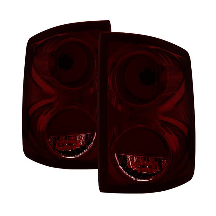 ( Akkon ) Dodge Dakota 2005-2010 / Ram Dakota 2011 OEM Style Tail Lights -Red Smoked