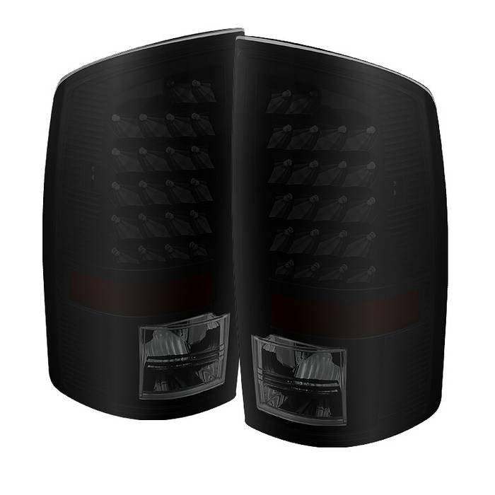 ( xTune ) Dodge Ram 02-06 1500 / Ram 2500/3500 03-06 LED Tail Light - Black Smoke