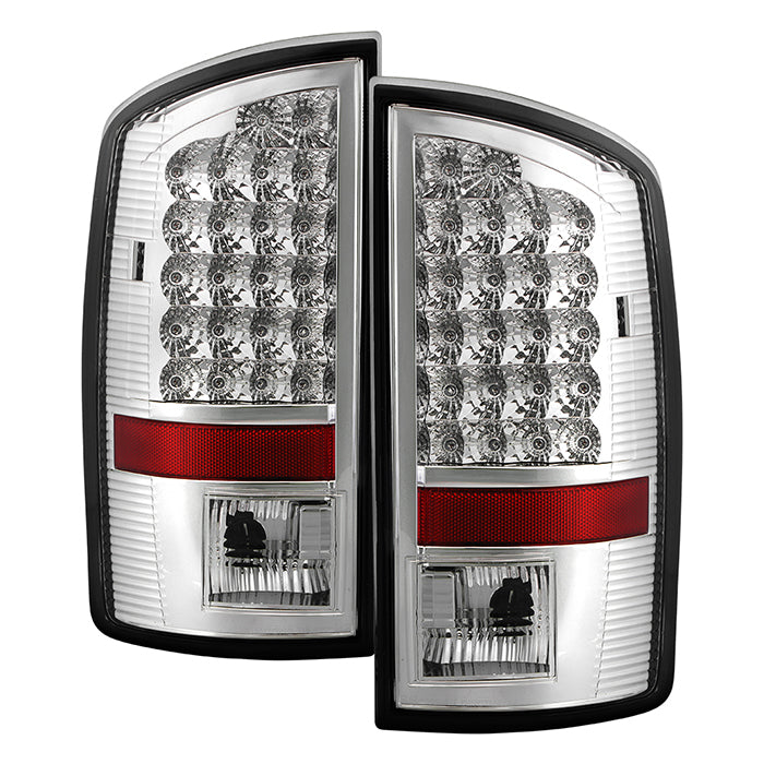 ( xTune ) Dodge Ram 07-08 1500 / Ram 07-09 2500/3500 LED Tail Lights - Chrome