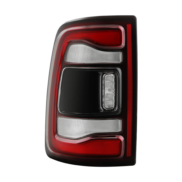 ( POE ) Dodge Ram 2500 19-24 w/Blind Spot Detection Ready (No Module) Black Bezel LED Tail Light - OE Left
