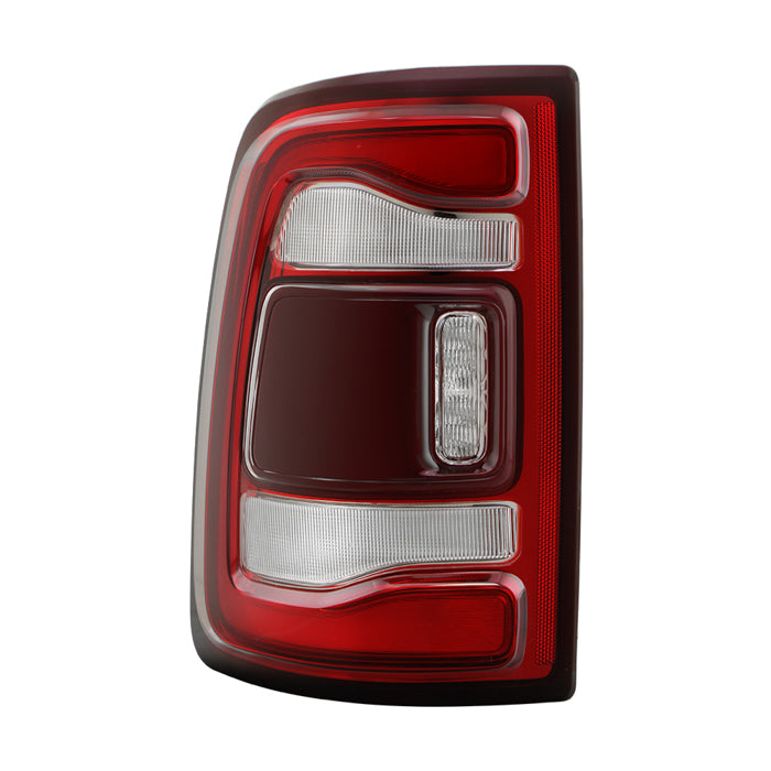 ( POE ) Dodge Ram 2500 19-24 w/o Blind Spot Detection Red Bezel LED Tail Light - OE Left