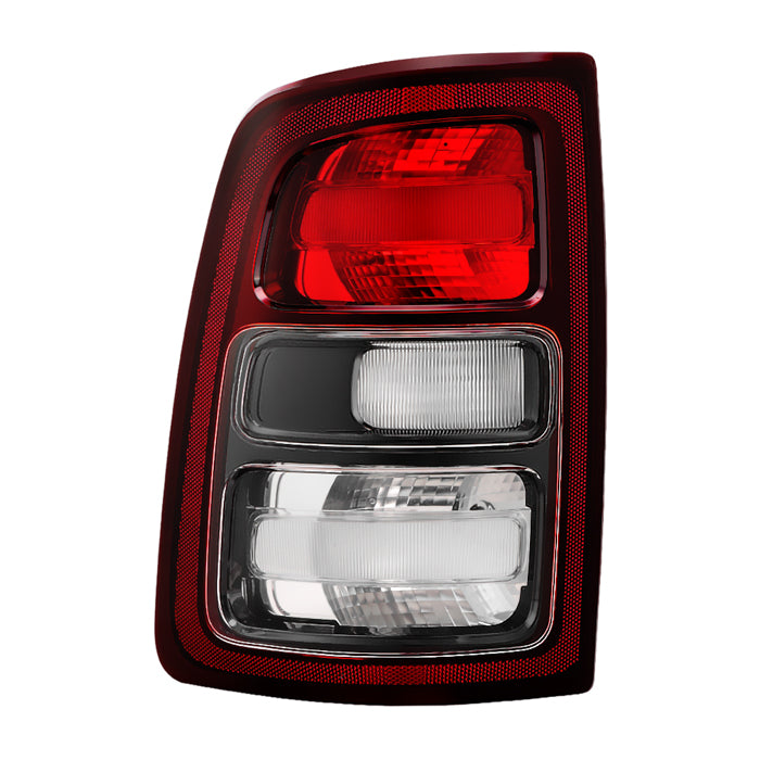 ( POE ) Dodge Ram 2500 19-24 BIG HORN / TRADESMAN Halogen Black Bezel Red Len Tail Light - OE Left (No Harness)