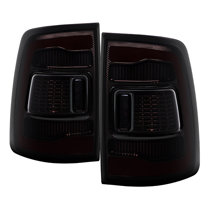 ( xTune ) Dodge Ram 1500 09-18 / Ram 2500/3500 10-19 LED Tail Lights - Incandescent Model only ( Not Compatible With LED Model ) - Black Smoke Lens