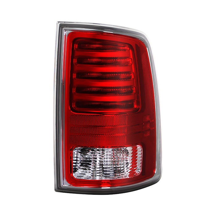 ( POE ) Dodge Ram 1500~3500 Preminum 13-18 LED Red Housing Clear Len Tail lIght - Reverse-T20(Included) - OE Right