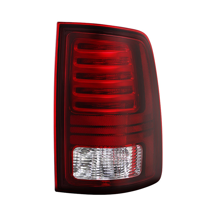( POE ) Dodge Ram 1500~3500 Sport 13-18 LED Dark Red Lens Tail lIght - Reverse-T20(Included) - OE Right