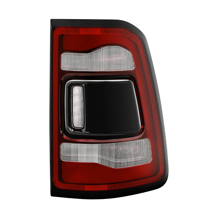 ( POE ) Dodge Ram 1500 Rebel (Fit Blind Spot Sensor  Module Not Included) LED Tail Light - OE Black Red Right