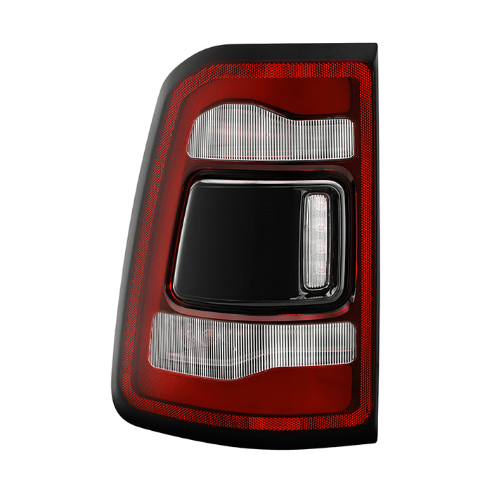 ( POE ) Dodge Ram 1500 Rebel (Non Blind Spot Sensor) LED Tail Light - OE Black Red Left