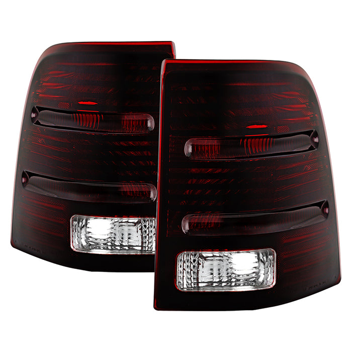 ( Akkon ) Ford Explorer 02-05 4Door (excluding Sport Trac Models ) OEM Style Tail Lights - Red Smoked