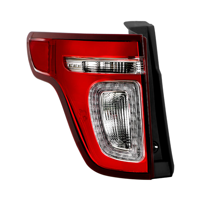 ( POE ) Ford Explorer 11-15 LED Red Clear Tail Light - OE Left (FO2800226)