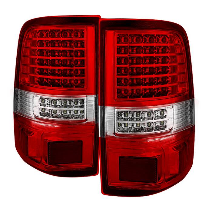 ( Akkon ) Ford F150 Styleside 04-08 (Not Fit Heritage & SVT) LED Tail Lights - Red Clear
