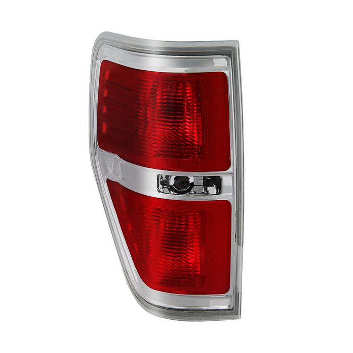 ( POE ) Ford F150 2009-2014 ( don‘t fit FX2 Sport Package ) Chrome Trim Driver Side Tail Light -OEM Left