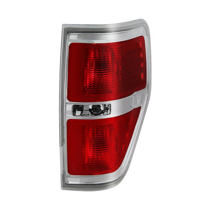 ( POE ) Ford F150 2009-2014 ( don‘t fit FX2 Sport Package ) Chrome Trim Passenger Side Tail Light -OEM Right