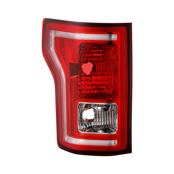 ( POE ) Ford F150 15-17 Halogen (No Blindsport) Tail Light - Signal-3157(Not Included) ; Reverse-W21W(Not Included) ; Brake-3157(Not Included) - OE Left