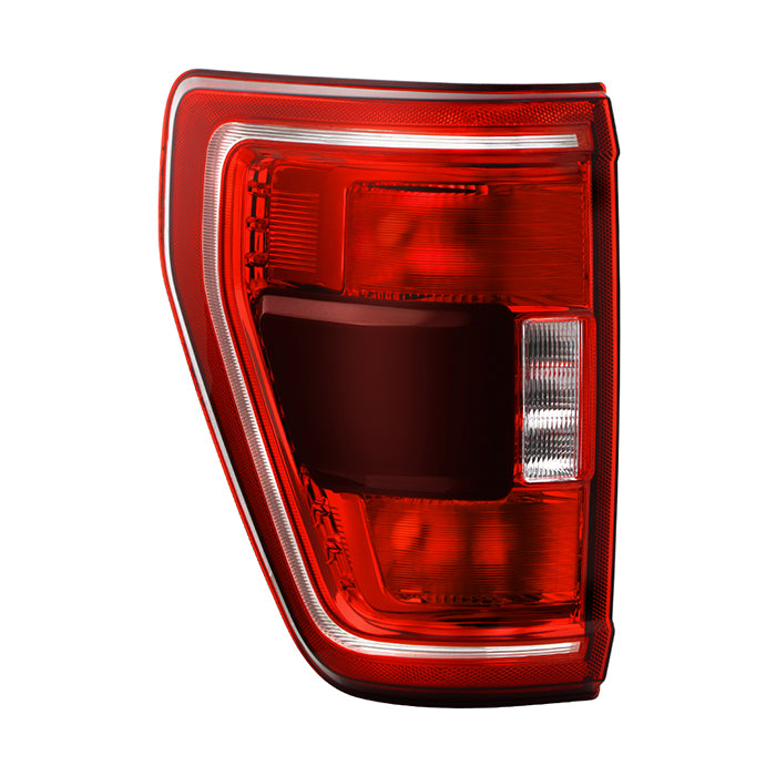 ( POE ) Ford F150 21-23 w/Blind Spot Hole Halogen Tail Light - OE Left