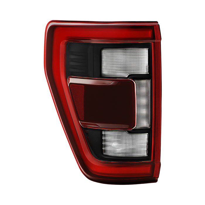 ( POE ) Ford F150 21-23 w/Blind Spot w/Black Appearance Pkg LED Tail Light - OE Left