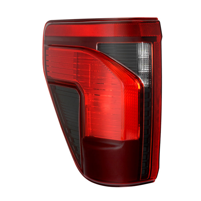 ( POE ) Ford F150 24-26 Halogen w/Blind Spot Detection Ready (Modules not included) Red/Clear Tail Light - OE Left