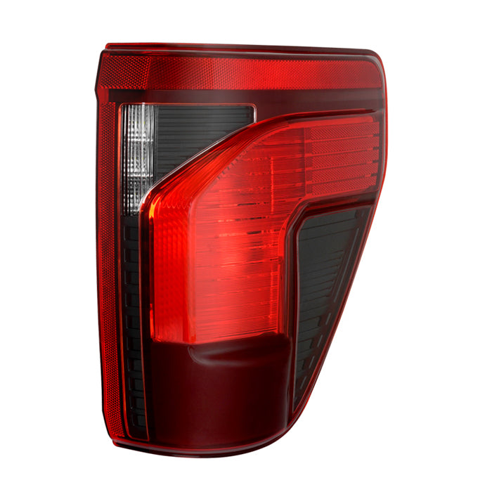 ( POE ) Ford F150 24-26 Halogen w/Blind Spot Detection Ready (Modules not included) Red/Clear Tail Light - OE Right