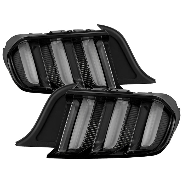 ( POE ) Ford Mustang 15-17 LED Sequential Tail Light - OE Clear SET